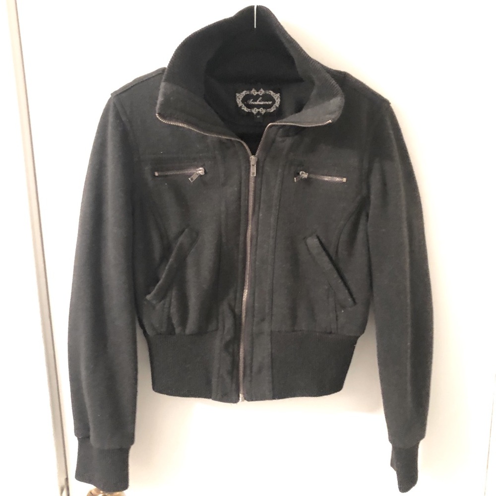 Dark Grey bomber jacket M